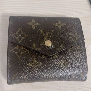 Louis Vuitton Vintage Monnaie Double Snap Wallet